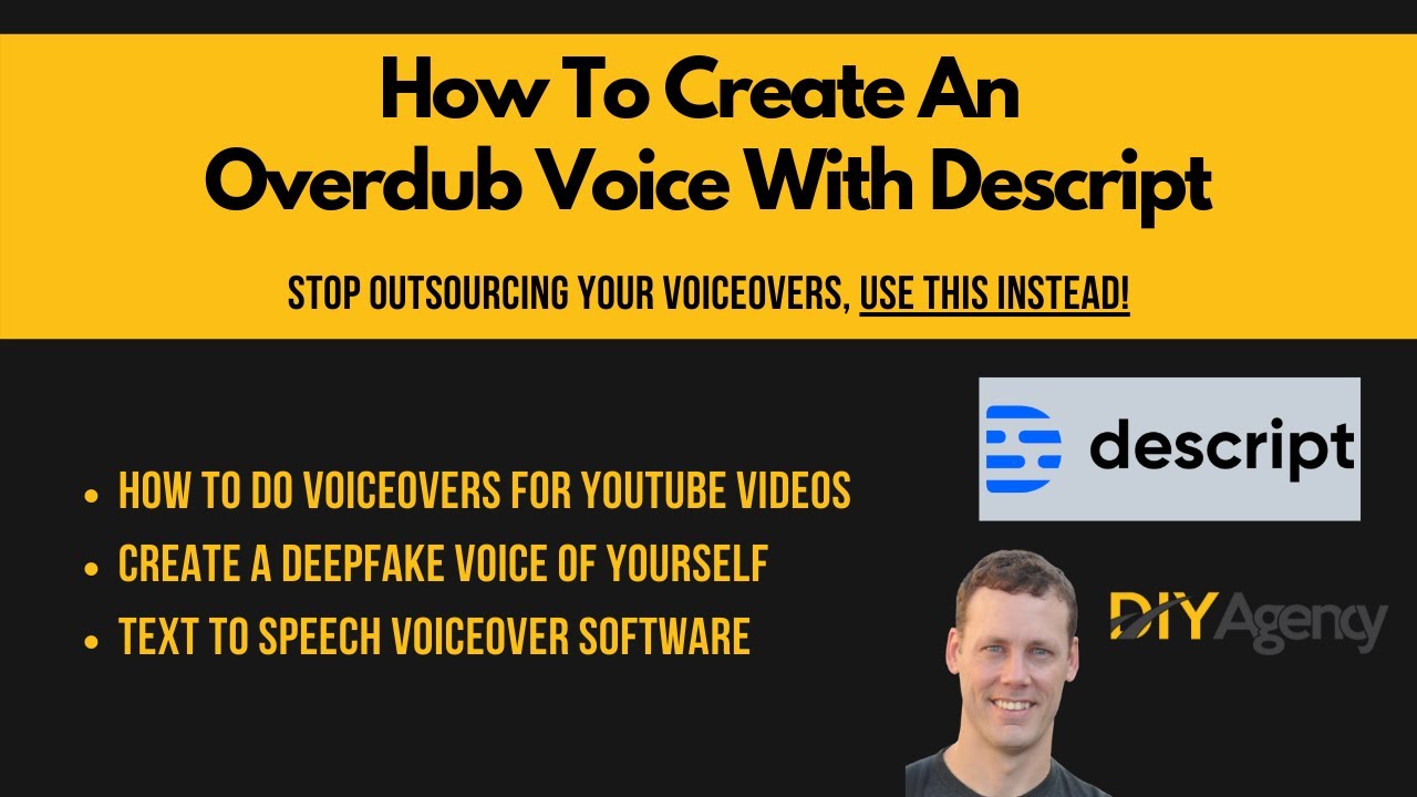 How To Create An Overdub Voice With Descript #overdub #descript - DIY ...