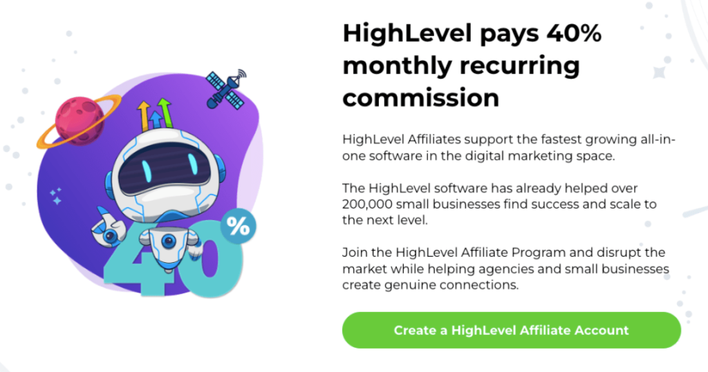 HighLevel Affiliate Program Review: How it Works