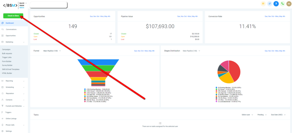 GoHighLevel Dashboard Review