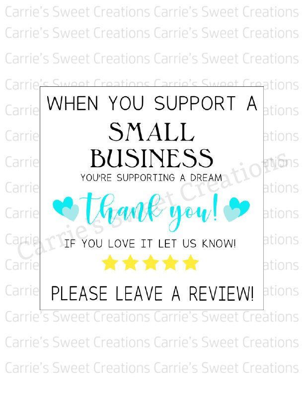 Support for Small Businesses Review